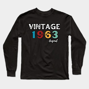 Vintage 1963 Long Sleeve T-Shirt